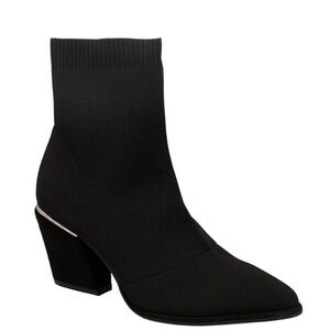 MIA DRAXTON never worn black knit bootie
